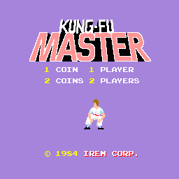 Kung-Fu Master Title Screen
